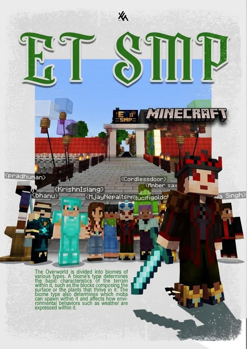 ETSMP Minecraft Wallpaper Poster